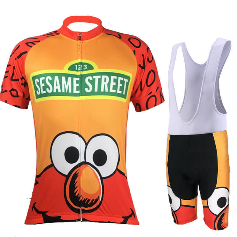 sesame street cycling jersey
